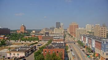 Weather camera view of Akron Beacon Journal.