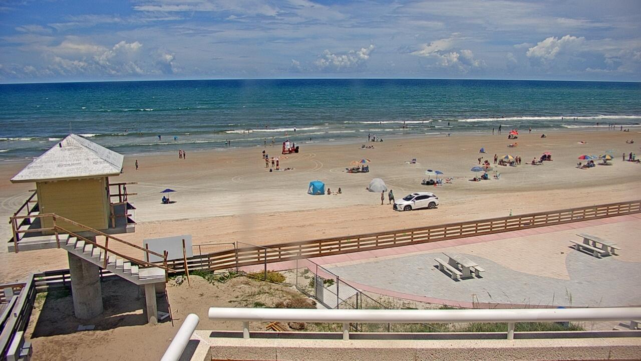 Thumbnail for current weather camera view from Volusia County Lifeguard HQ Admin Center in Daytona Beach, Florida