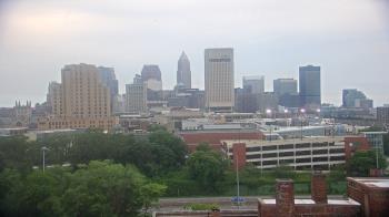 Weather camera view of WEWS-TV.